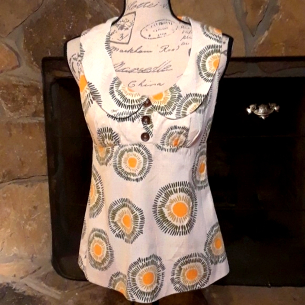 SALE!! Trina Turk silk blend top